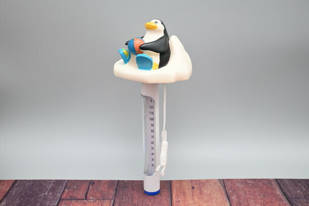 Pool-Thermometer Pinguin